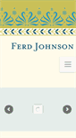 Mobile Screenshot of ferdjohnson.com